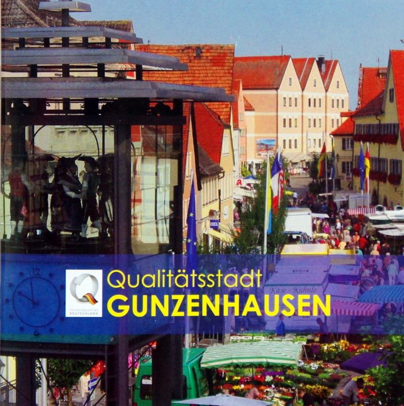 "Qualitätsstadt Gunzenhausen" nennt sich dieser Kurzführer aus dem Schrenk-Verlag.